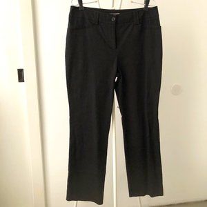 CHICO’S BLACK DENIM PANTS 1 (M) SHORT NWOT